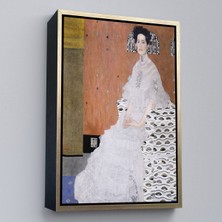 Oxyteez Ahşap Çerçeveli Gustav Klimt Fritza Riedler'in Portresi TABLO-7340
