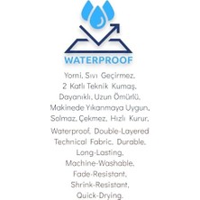 Storemax Yorni, Zoo Family Ikili, Ekonomik Set, Ebat: 65X80CM, Sıvı Geçirmez Alt Açma Örtüsü, Bebek Bakım Örtüsü, Büyük Boy (Zoo Family)