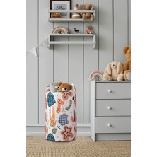 Storemax Soyut Desenli Oyuncak Saklama Çantası, Çamaşır Sepeti