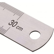 Storemax Çelik Cetvel 30 cm (Inc Ölçülü)