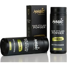 Storemax Magic Cosmetics Saç Şekillendirici Toz Wax 20GR - Şekillendirici Saç Pudrası, Mat Görünüm, Görünmez Doku, Anında Hacım Verici Pudra Wax - Tüm Saç Tipleri Için, Unisex