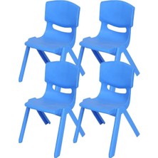 Storemax Fiore 4'lü Set Büyük Şirin Çocuk Açık Mavi