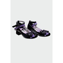 Star Pearl Kids Kız Çocuk Kuromi Siyah Topuklu