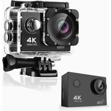 Storemax 4K Ultra Hd Spor Aksiyon Kamerası – 16MP Geniş Açı, 30M Su Geçirmez, Wifi, 2.0" Ekran, 64GB Tf Kart Desteği, 170° Lens, H.264 Format, 4K 30FPS – Dalış, Bisiklet, Kayak Için H16