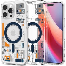 Storemax 16 Pro Ince Kılıf Ultra Sararma Karşıtı Duraclear™ Hava Kanalı Teknolojisi™ Askeri Sınıf Koruma Magfit Analogue Tasarım Kapak - ACS08727