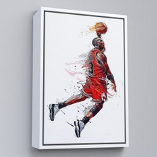 Oxyteez Ahşap Çerçeveli Michael Jordan TABLO-7787
