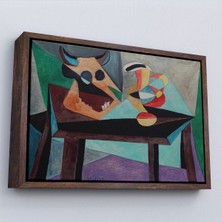 Oxyteez Ahşap Çerçeveli Pablo Picasso - Boğa Kafası TABLO-7103