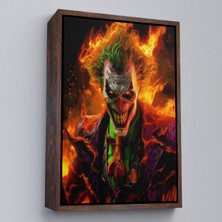 Oxyteez Ahşap Çerçeveli Joker TABLOSU-7745