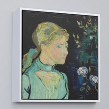Oxyteez Ahşap Çerçeveli Vincent Van Gogh - Adeline Ravoux TABLO-8361