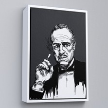 Oxyteez Ahşap Çerçeveli Godfather Mafya TABLO-7939