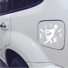 Sticker Dizayn Yakıt Deposu Sticker - Araba Oto Araç Sticker - 00023