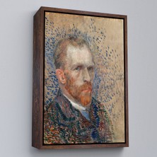 Oxyteez Ahşap Çerçeveli Vincent Van Gogh - Portre TABLO-7463