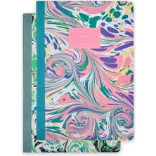 Episode Ebru Design No 57 & 02 2'li B5 Defter