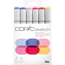 Copic Sketch 6lı Set Floral Favorites 2