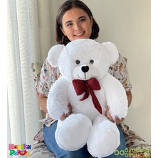 Özgüner Oyuncak Oyuncak Ayıcı 80 cm Rengarenk Papyonlu Ayıcık