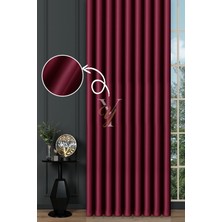Yunilla Blackout Fon Perde V-2039 Bordo