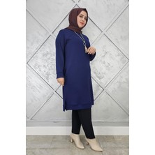 Pys Giyim Kadın Kolye Detaylı Tesettür Tunik