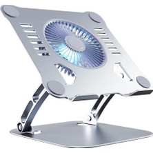 Storemax Ht-02 Metal Laptop Yükseklik Ayarlı Fanlı Premium Serisi Tutucu Yükseltici 10-17 Inch