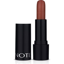 Storemax Note Deep Impact Lipstick 05 Leather Mood Kremsi Dokulu Yarı Parlak Ruj, Kahverengi