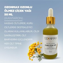 Storemax Ozonmax Ozonlu Ölmez Çiçek Yağı 50 ml (Kantaron)-Hassas Ciltlerde, Kuru Ciltlerde Destekleyici Olarak Kullanılabilir, Cildi Sakinleştirir, Cilt Bariyerini Güçlendirir. Her Cilt Tipine Uygundur.