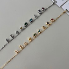 Asteria Jewelry Renkli Charm Bileklik