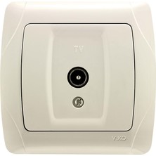 Storemax Carmen Krem Tv Geçişli 12DB