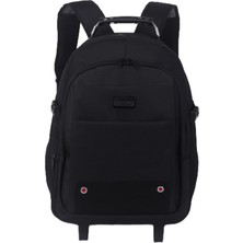 Storemax Vıp Trl Serisi Tekerlekli Trolley 17,3,15,6,14 Uyumlu Sırt Laptop Çantası - Siyah