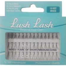 Storemax Lush Lash Tekli Takma Kirpik Karışık (Kısa-Orta-Uzun) LU-622