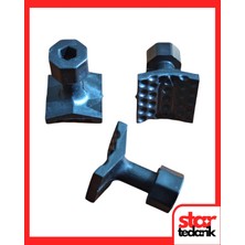 Star Pdr Boyasız Göçük Düzeltme Plastiği Köşe Düzeltme V Tip Çap 20X20Mm Siyah 10 Adet