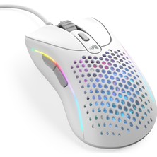 Storemax Oyun - Model D 2: Kablolu Ergonomik Fare, Superlight 58G, 26K Optik Sensör, 6 Programlanabilir Düğme, 80 Milyon Tıklama Ömrü, Fps, Mmo, Moba, Battle Royale (Beyaz)