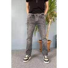 Alışveriş Sokağı Antrasit Yırtık Detaylı Jean - Kot Pantolon