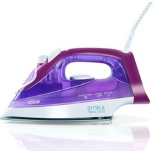 Storemax UT61040 Flora 2000 Seramik Ütü, Beyaz/mor