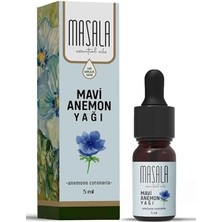 Storemax Masala Saf Mavi Anemon Yağı 5 Ml. (Blue Anemon Essential Oil)