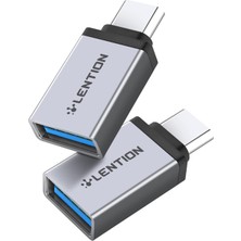 Storemax Usb-C - USB 3.0, Tip-C'yi Tip-A'ya Dönüştürme Pro 13/14/15/16 (Thunderbolt 3/4 Bağlantı Noktası), 2018-2023 Mac Air/ipad Pro, Surface Book 2/go, Daha Fazla (2 Paket, Koyu Gri)