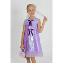 Star Pearl Kids Kız Çocuk Fiyonk Elbise