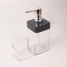 Storemax Süngerlikli Sıvı Sabunluk | Mutfak Bulaşık Deterjanlık ve Sünger Tutucu | Asorti Renk