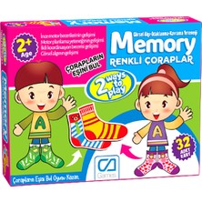 Ca Games Memory Renkli Çoraplar