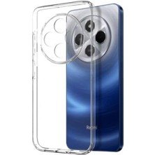 Storemax ile Uyumlu Şeffaf A Kalite Telefonunuzun Güzelliğini Gösteren ve Çok Güzel Koruyan Şık ve Kibar Silikon Telefon Kılıfı (Redmi 14C)
