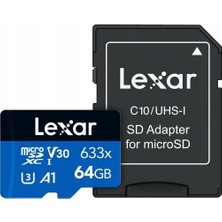 Storemax 64GB 633X Microsdxc Uhs-I U3 100/45 Mb/sn Yüksek Microsd Hafıza Kartı