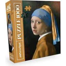 Storemax 1000 Parça Puzzle - Wıth A Pearl Earrıng (Inci Küpeli Kız)