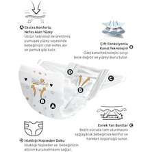 Storemax Paddlers Protection Bebek Bezi 6 Numara X-Large 32 Adet (15+Kg) Jumbo Paket