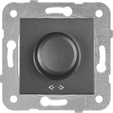 Storemax Novella/trenda Füme Pro Dimmer Rl 20 500W Mekanizma ve Düğme/kapak