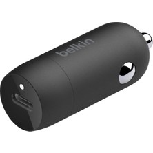 Storemax Boostcharge 30W Hızlı Araç Şarj Cihazı, Usb-C Güç Dağıtım Portlu Kompakt Tasarım, 16, 15, S23,, Vb. Için Evrensel Uyumluluğa Sahip USB Araç Şarj Cihazı - Siyah
