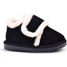 Kids A More Noelle Kız ve Erkek Çocuk Içi Kürklü Siyah Renk Kışlık Bot