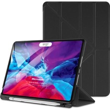 Storemax iPad Pro 12.9`` 2022 6. Nesil Için Kılıf (A2436-A2764-A2437-A2766) Origami Pencil Siyah [ipad Pro 12.9 2022 ile Uyumlu Kılıf - Siyah]
