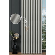 Yunilla Blackout Fon Perde V-2009 Gümüş Gri