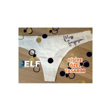 Elf Reklam Kişiye Özel Gelin Külot Baskılı