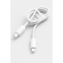 Teknofone  iPhone Uyumlu Slikon Koruma Uçlu Usb-C To Lightning Örgülü 30W Hızlı Şarj Kablosu  11 12 13 14 Pro Max Serisi ile uyumlu