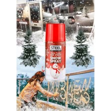 Elif Steel Kar Spreyi Cama Yazan Kalıcı 150ML - 3 Adet