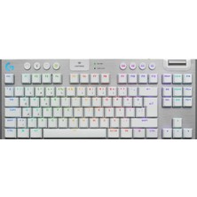 Storemax G G915 x Lıghtspeed Tkl Tactile Kablosuz Düşük Profilli Rgb Aydınlatmalı Pc/mac Için Mekanik Ingilizce Q Oyun Klavyesi, Beyaz